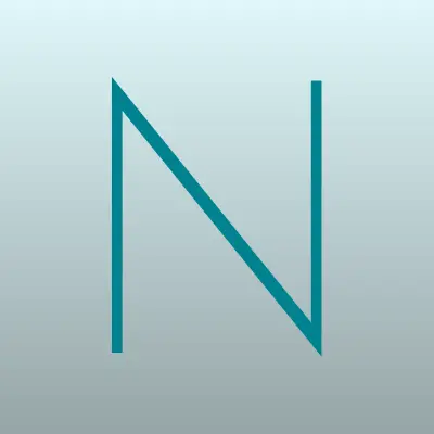Никс+, оптовая компания по продаже канцтоваров, лого-визитка