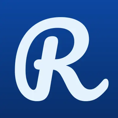 Радуга, оптовая компания по продаже посуды, лого-визитка