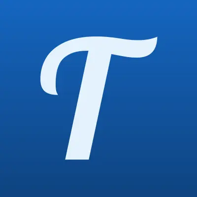 TianDe, магазин парфюмерии и косметики, лого-визитка
